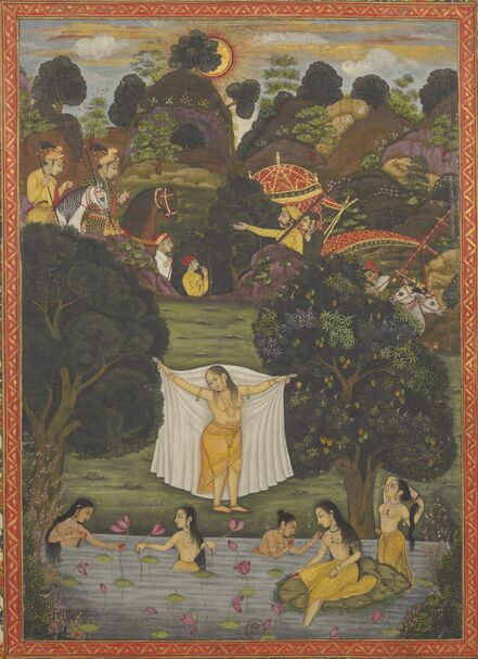 Women bathing